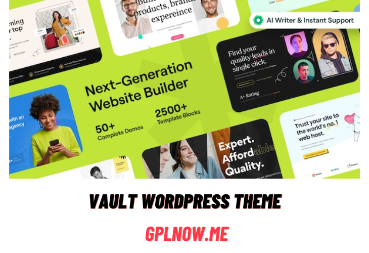 Vault WordPress Theme Free download v2.0.8
