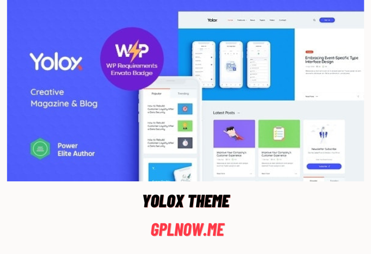 Yolox Theme Free Download v1.0.11