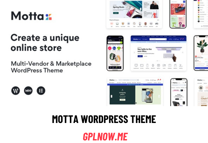 Motta WordPress Theme v1.1.5 for Marketplaces