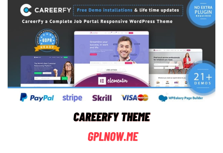 Careerfy Theme Free Download [v9.4.4]